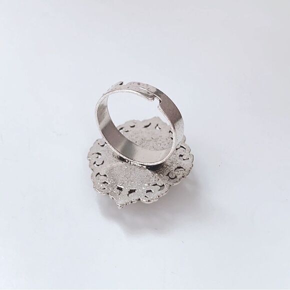 💍Beautiful Rose Quartz Natural Gemstone Ring - Picture 3 of 6